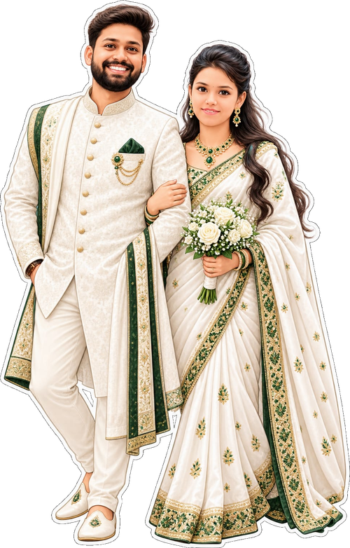 Shweta and Sagar